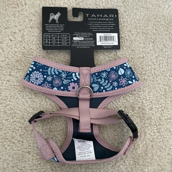 Tahari floral dog harness - Picture 4 of 4